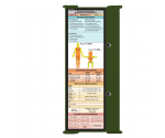 WhiteCoat Clipboard® Trifold - Army Green Flight Medic Edition